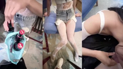 对话全程字幕！精神小妹就香嫩俩瓶可乐就骗到手